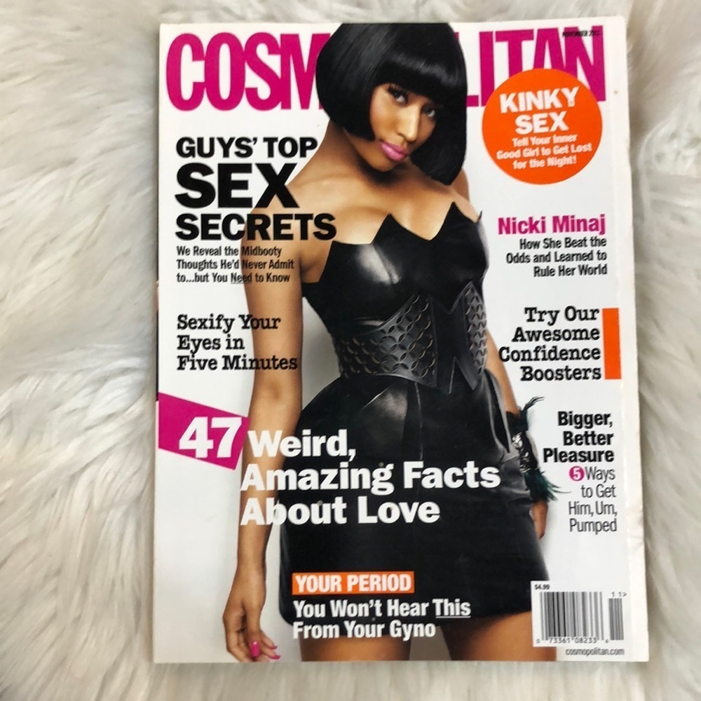 COSMOPOLITAN Nicki Minaj MAGAZINE November 2011